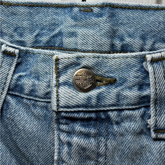 Harley-Davidson - Womens Blue Jeans in Size 10 - Picture 10 of 10